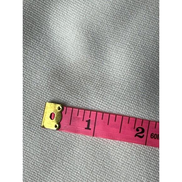 Sandro Delna Dress Rib Knit Sleeveless Button Front Mini A-Line Ecru White 10 - Picture 6 of 12